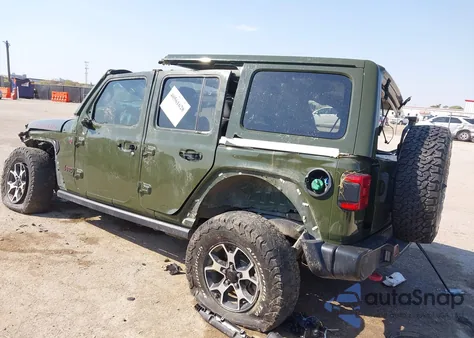 2021 Jeep Wrangler Unlimited Rubicon 4X4 z USA, uszkodzony, nr VIN 1C4JJXFM6MW567403